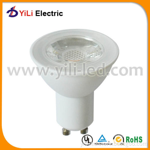 GU10 Plastic Clad Aluminum LED Spotlight